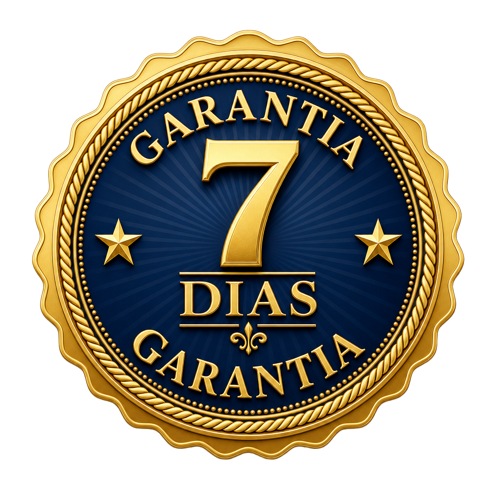 Selo de garantia de 7 dias